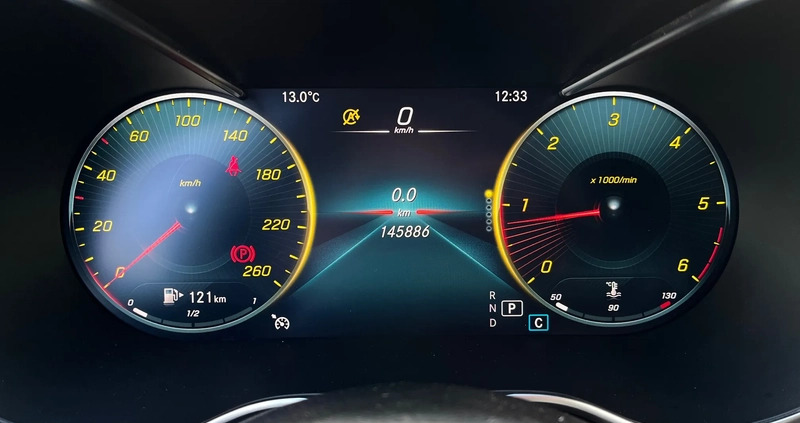 Mercedes-Benz Klasa C cena 129900 przebieg: 145800, rok produkcji 2021 z Rybnik małe 704